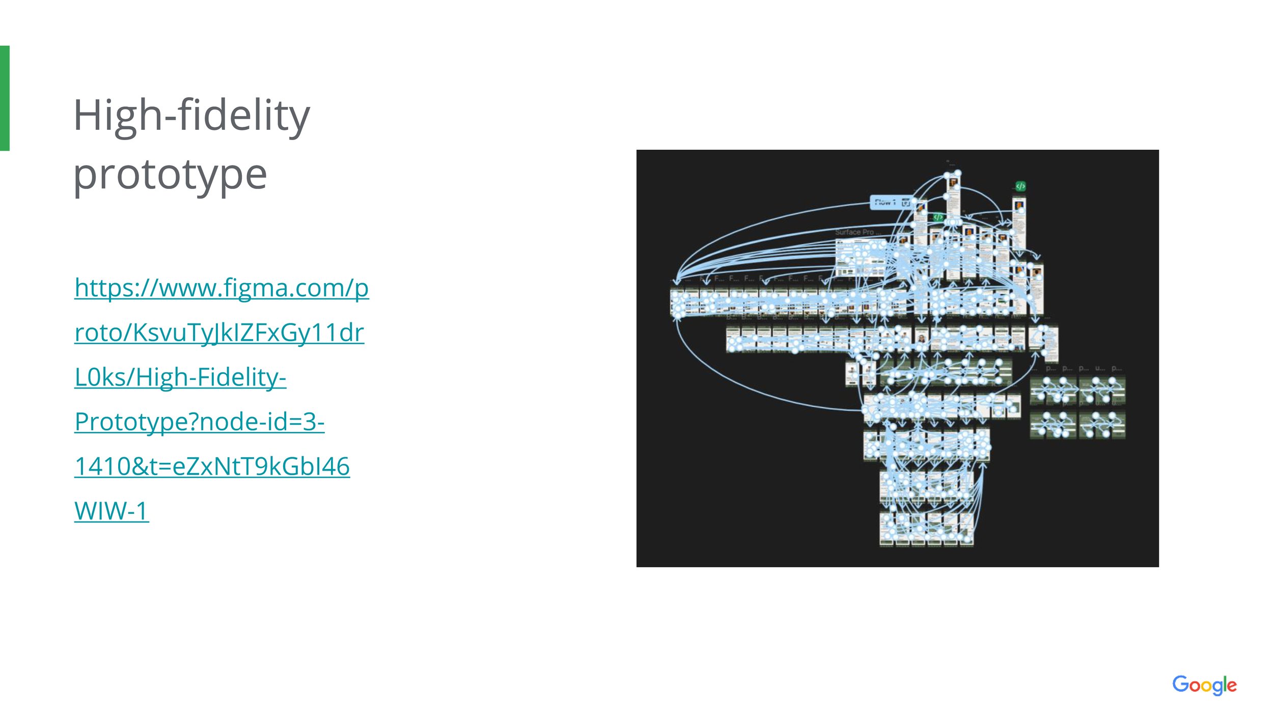 high-fidelity path overview (slide 38/43)