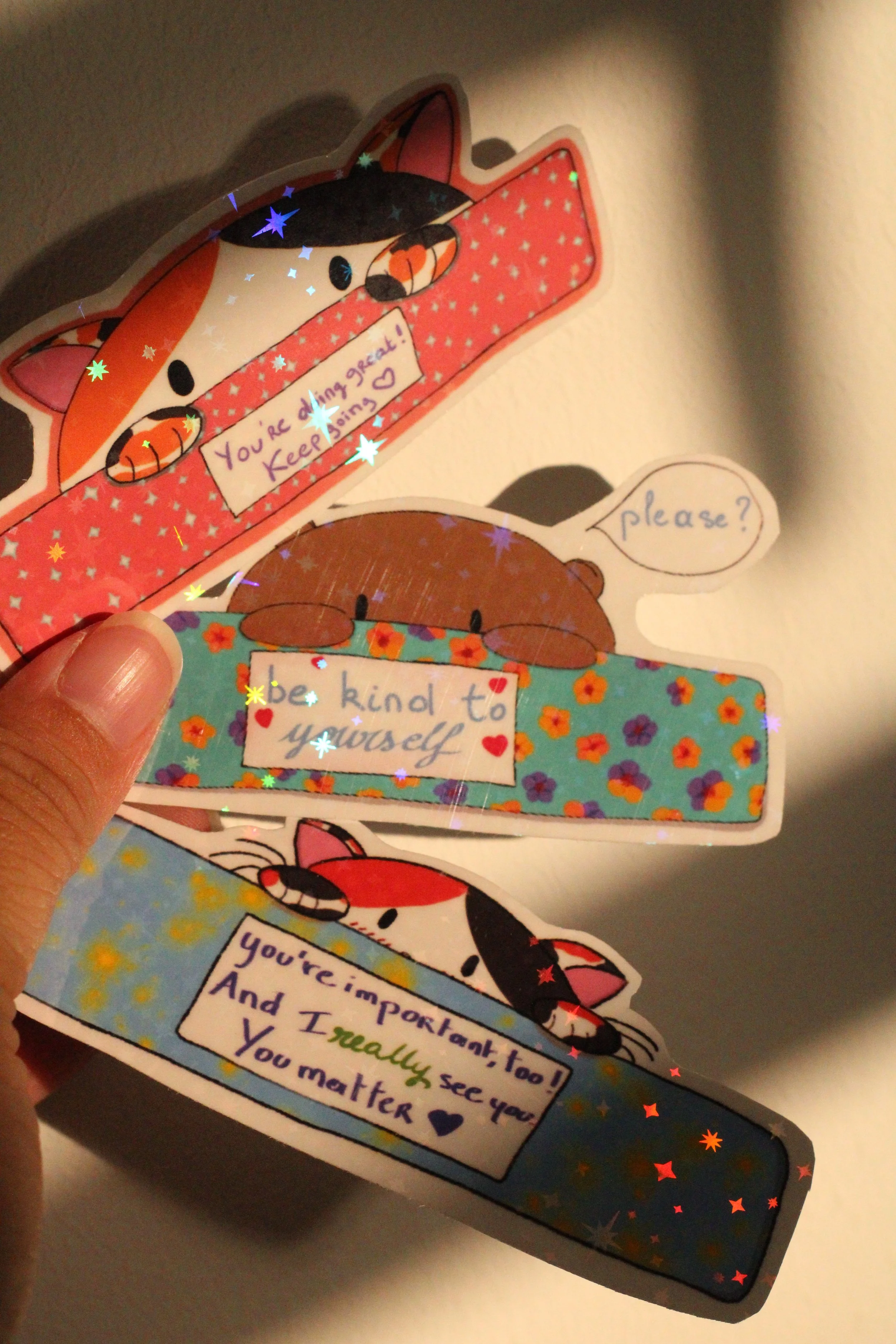 Pack de stickers "baume au coeur"