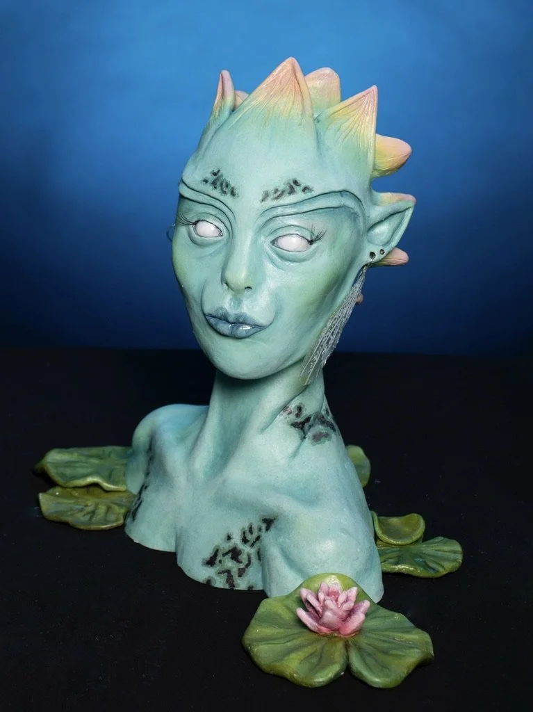 Creature Design--sculpted, molded, casted and painted by be
