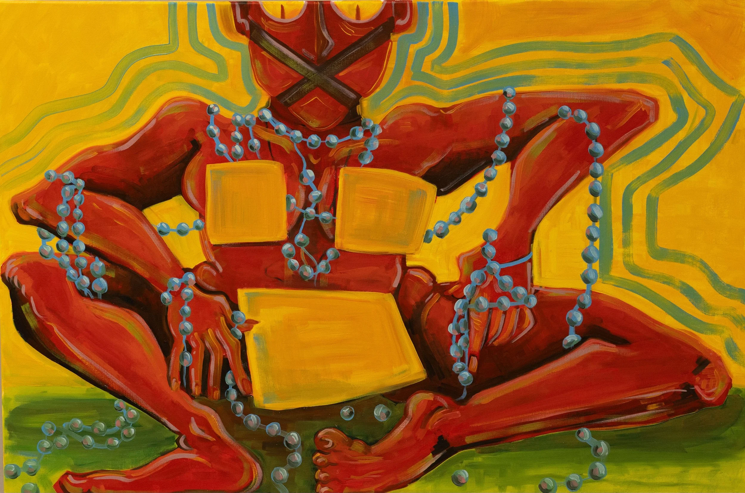 "Pearl Clutcher" 2025 (32x24)