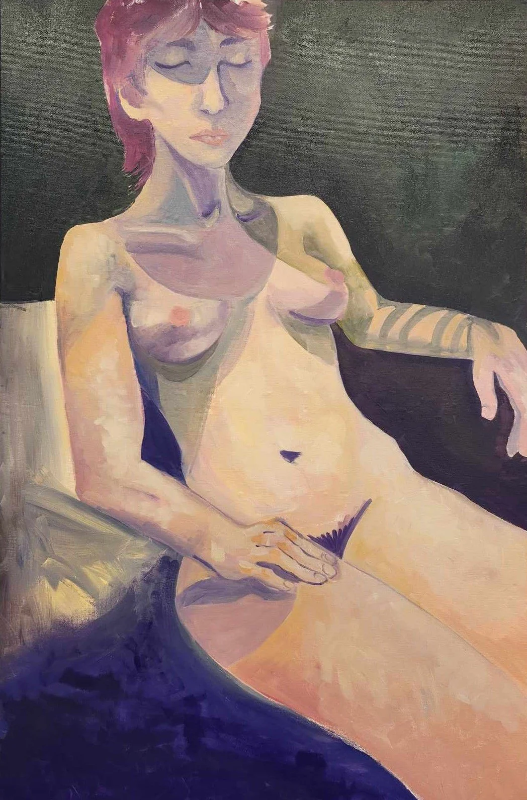 "Figure study #1" 2025 (24x32)