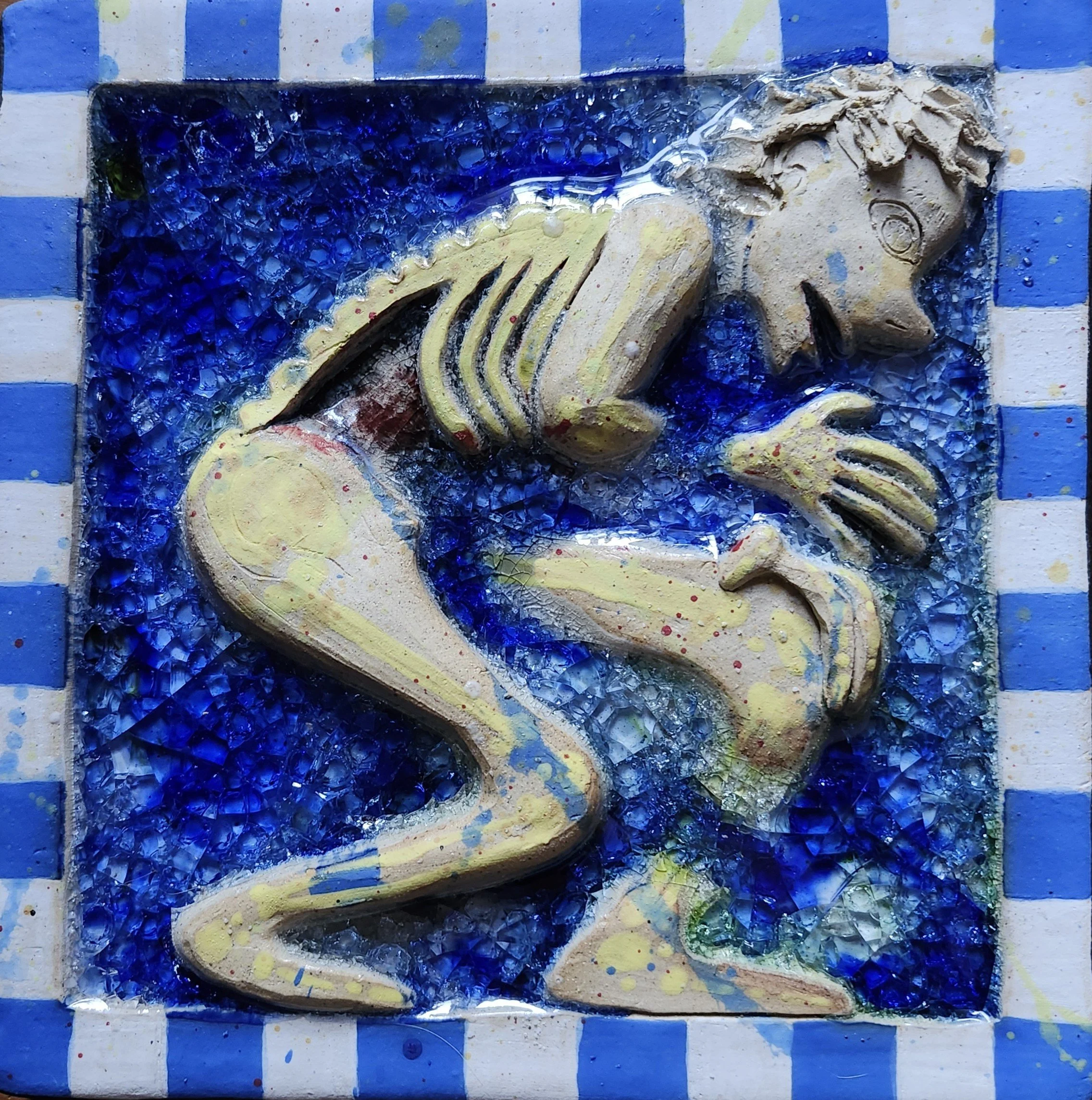 "Drowning Pool." 2025 (8x8)