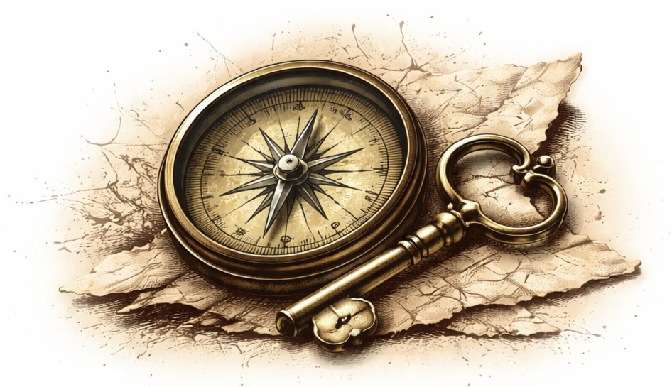 NJAF compass and key — Never Just a Footnote narrative history