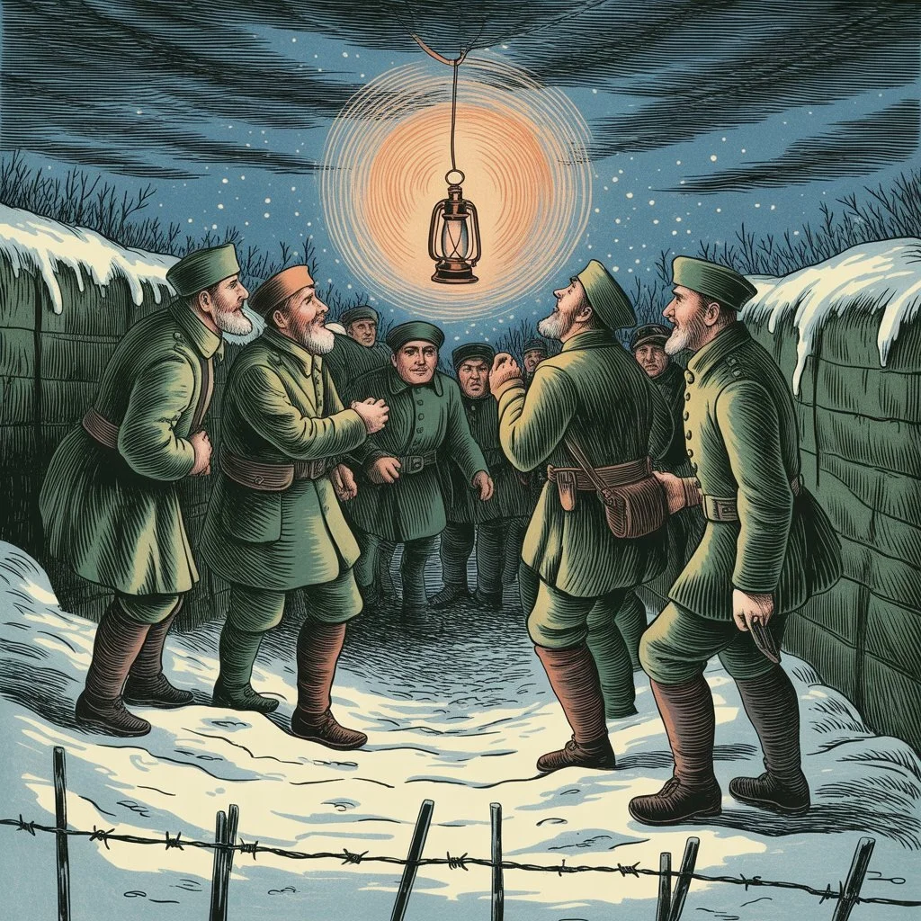 The Night the Guns Went Silent — Christmas 1914. Two armies. One impossible night.