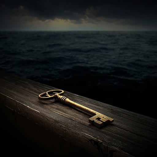 The Key That Was Never Turned — Just a bit of iron. The sort of thing a man might slip into his coat pocket without thinking - It might have changed everything