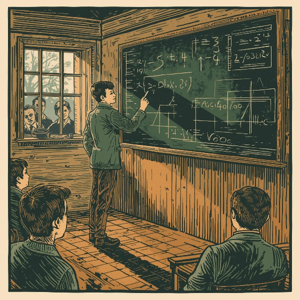 The Laziest Genius In The Room — His teacher gave him a punishment meant to last all day. He finished it before he reached his desk.