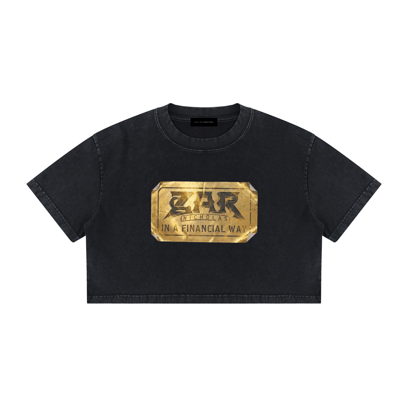 Golden Ticket Crop Top