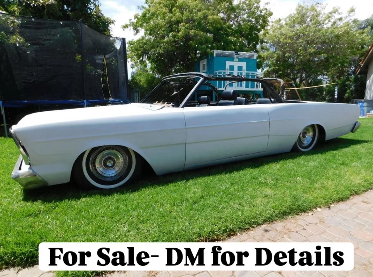 FOR SALE: 1960&rsquo;s Ford Galaxie (on air ride suspension)- DM for details!