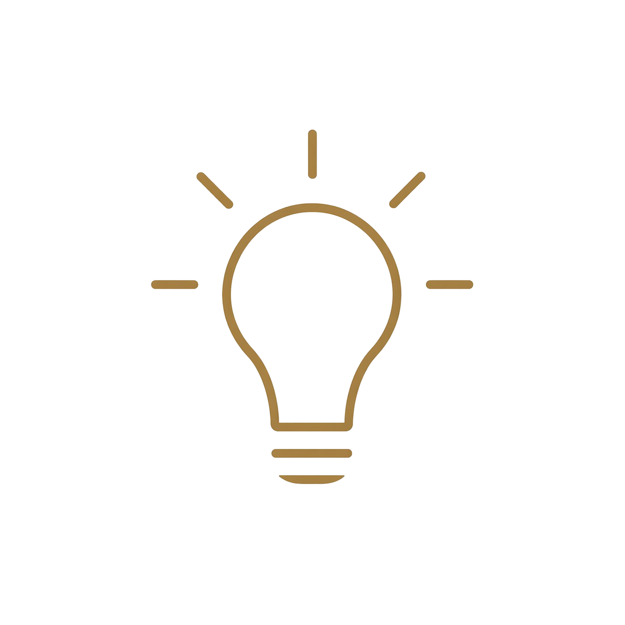 Light bulb icon representing strategic clarity for fund managers and mission-driven organizations.