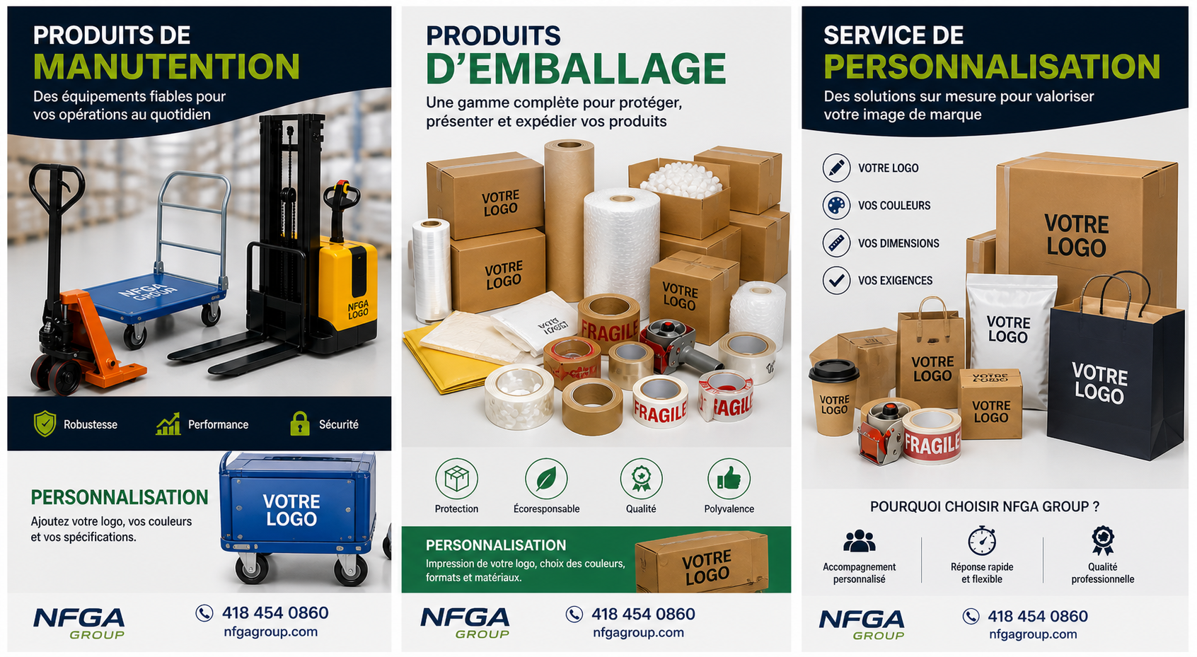 Service d'Emballage Personnalisé