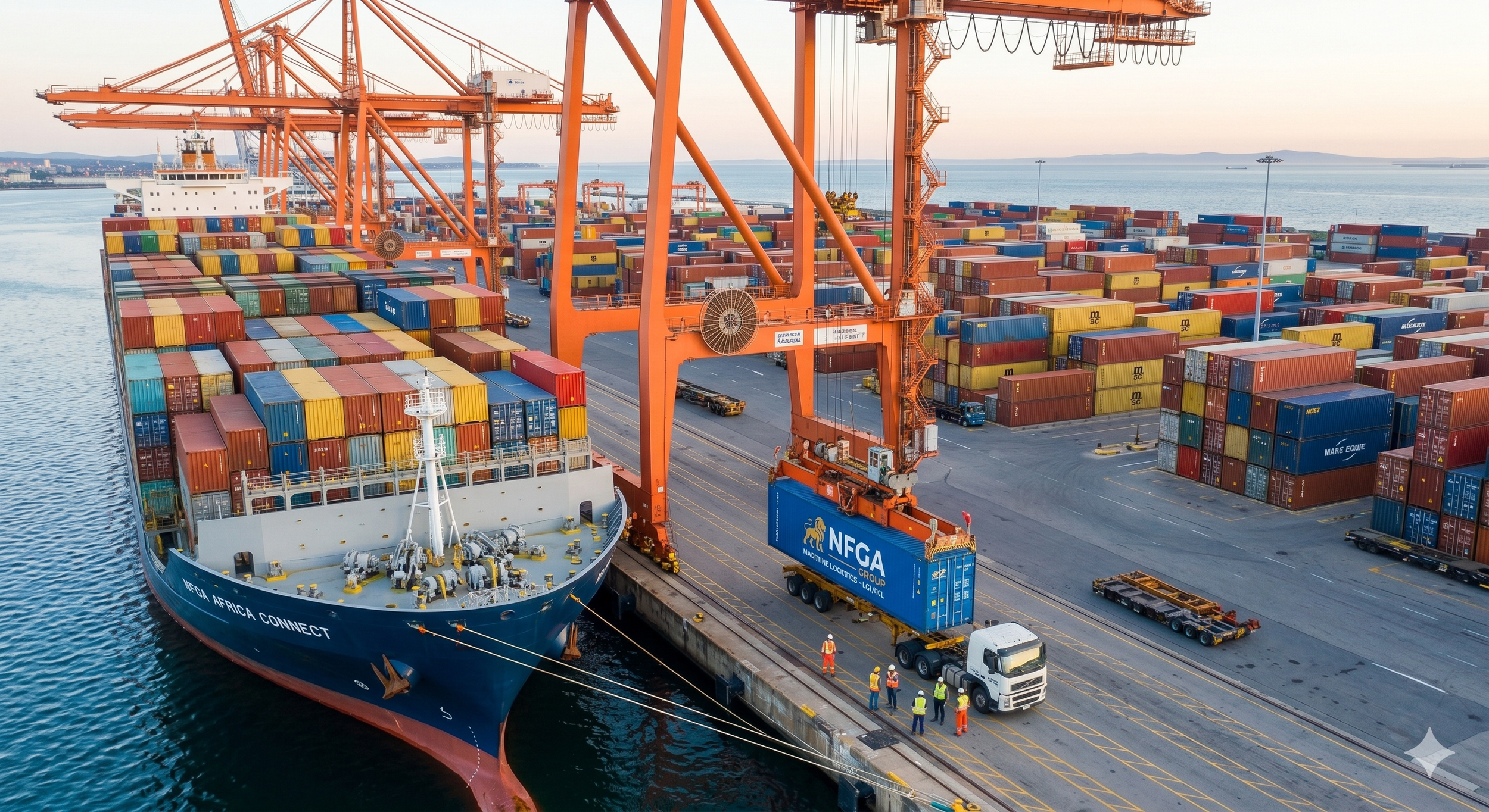 NFGA Logistique | Fret Maritime (LCL / FCL)