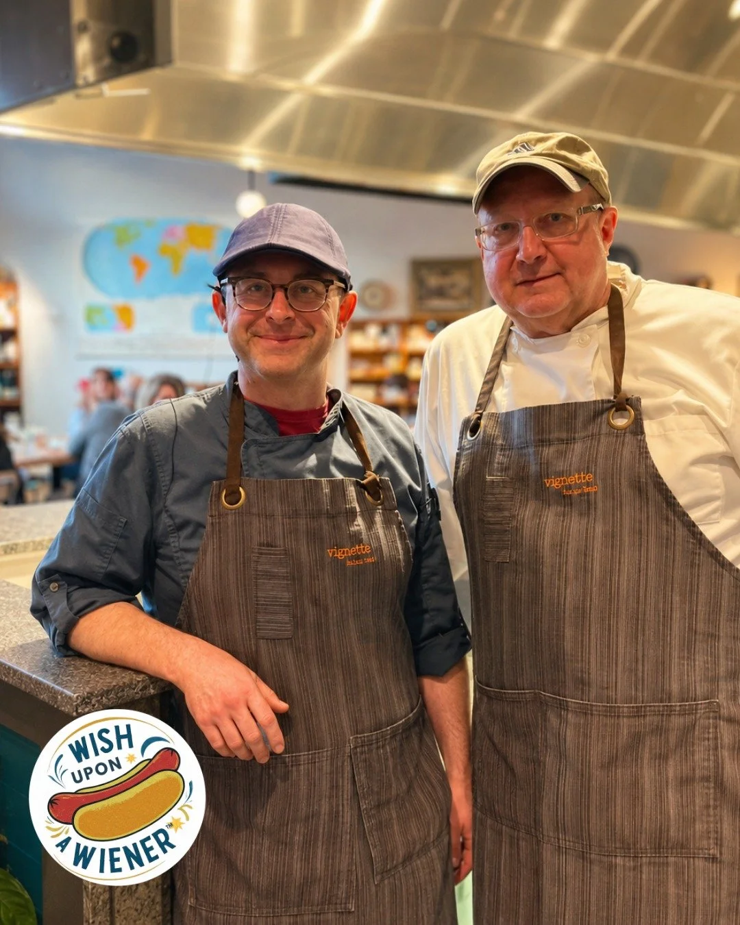 Join us Wednesday, 6/3, for our first-ever kitchen takeover! Mark and Brian will be whipping up their innovative and delicious hot dogs with house-made toppings. Show up hungry! 🌭 

. We'll be serving 🍸🍺. 
.. 
.
. #eatlocal #supportlocal #madisonw