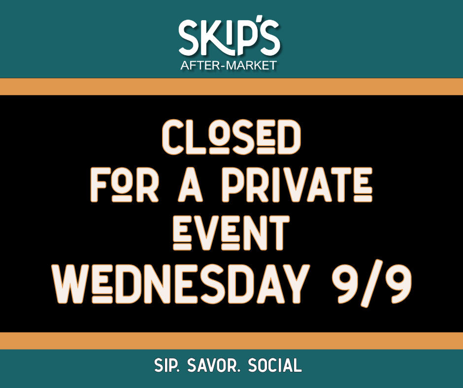 Closed for Private Event
