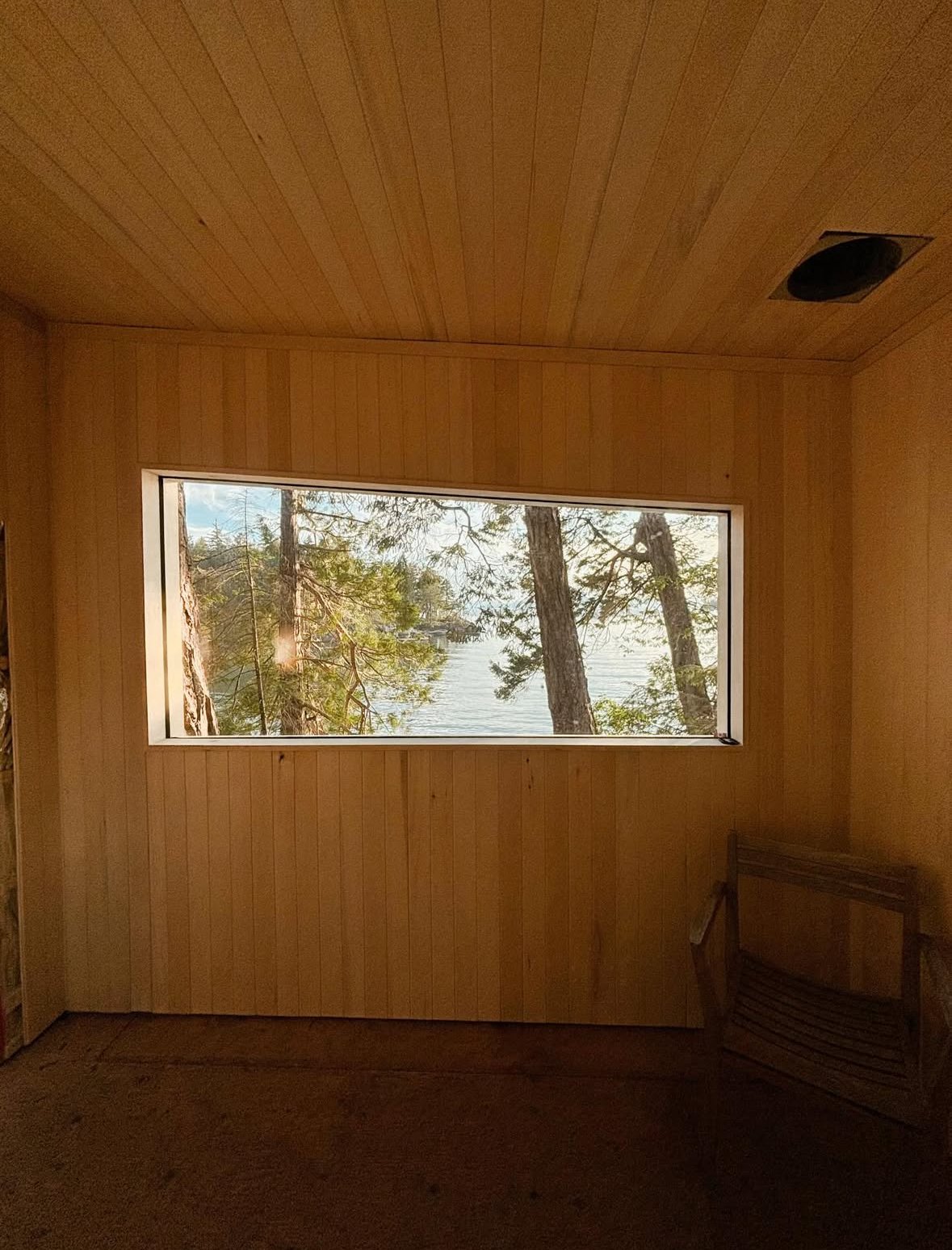 Our customer @waveformconstruction crafting a beautiful cedar sauna 