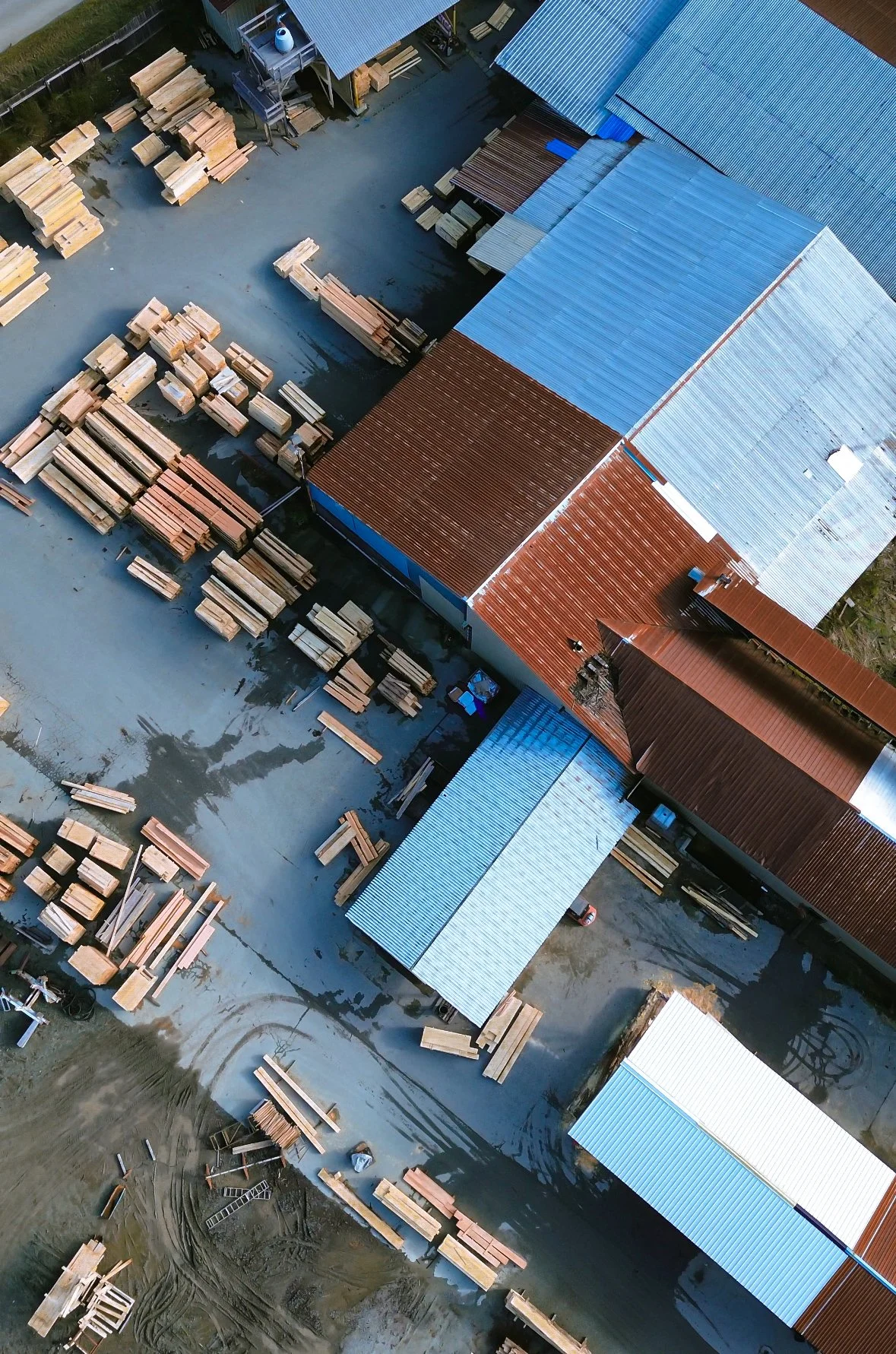Great Central Timber Milling Yard Port Alberni