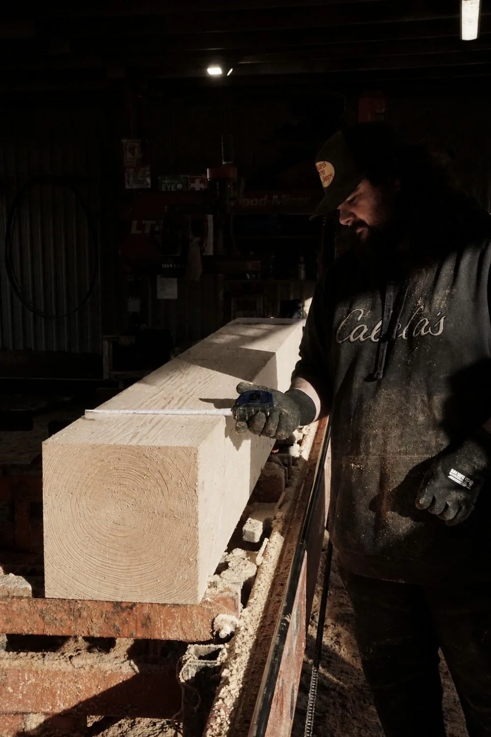 Yellow Cedar Beam Posts Great Central Timber Milling Port Alberni