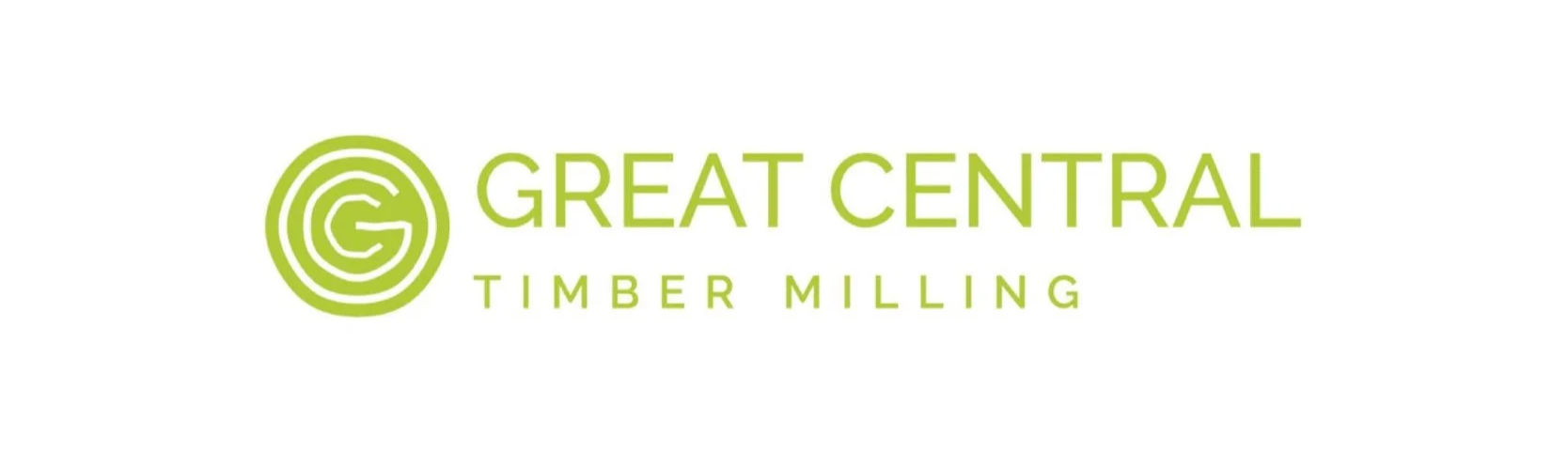 Logo for Great Central Timber Milling in green, featuring a circular emblem with a stylized 'G' inside.Great Central Timber Milling Port Alberni Custom Milling Sawmill