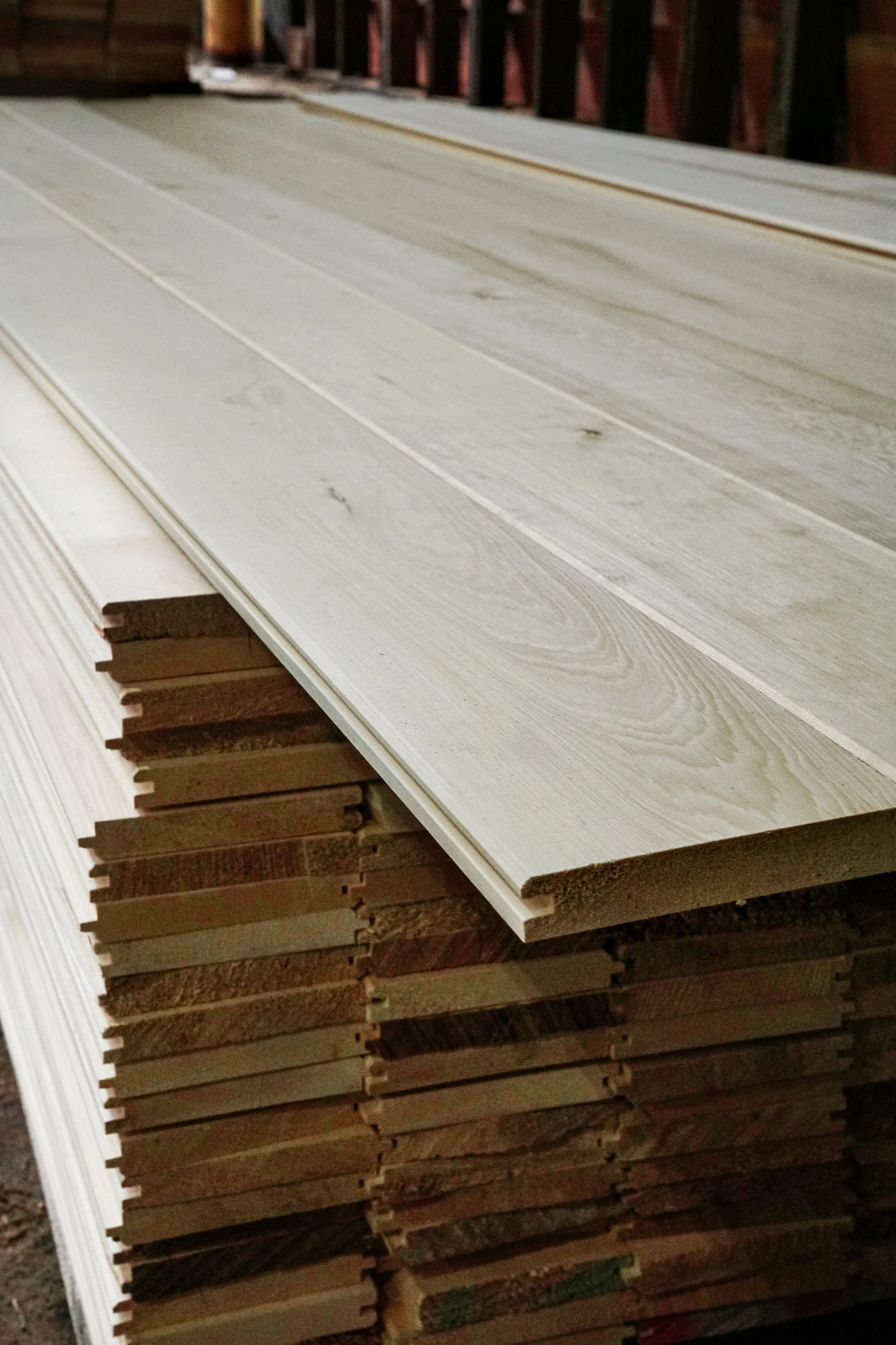 yellow clear cedar T&G Great Central Timber Milling Port Alberni Custom Milling Sawmill