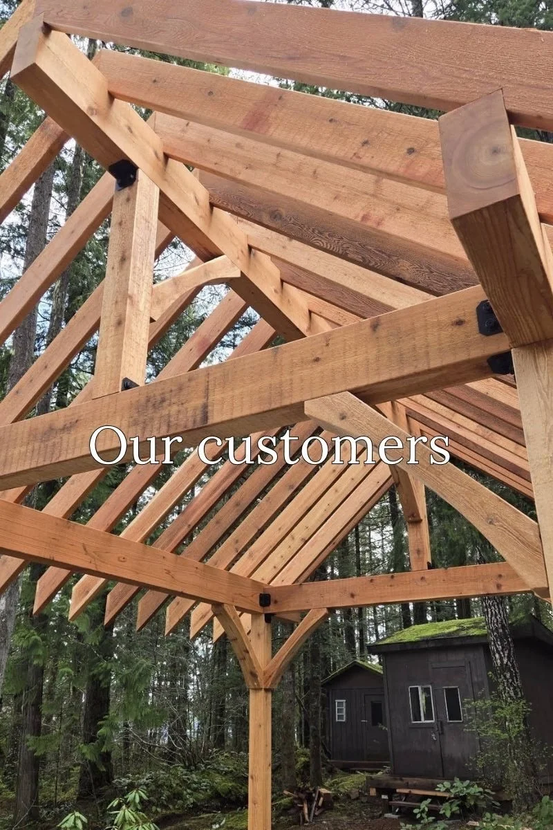 Our customers GCTM Great Central Timber Milling Sawmill Custom Milling Beams and Posts Port Alberni BC