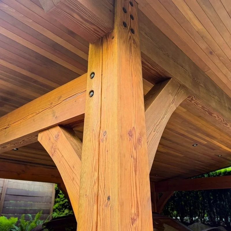 rough cut Douglas fir lumber custom milling great central timber milling sawmill port Alberni beams and timber