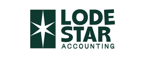 Lodestar Accounting logo with a white star