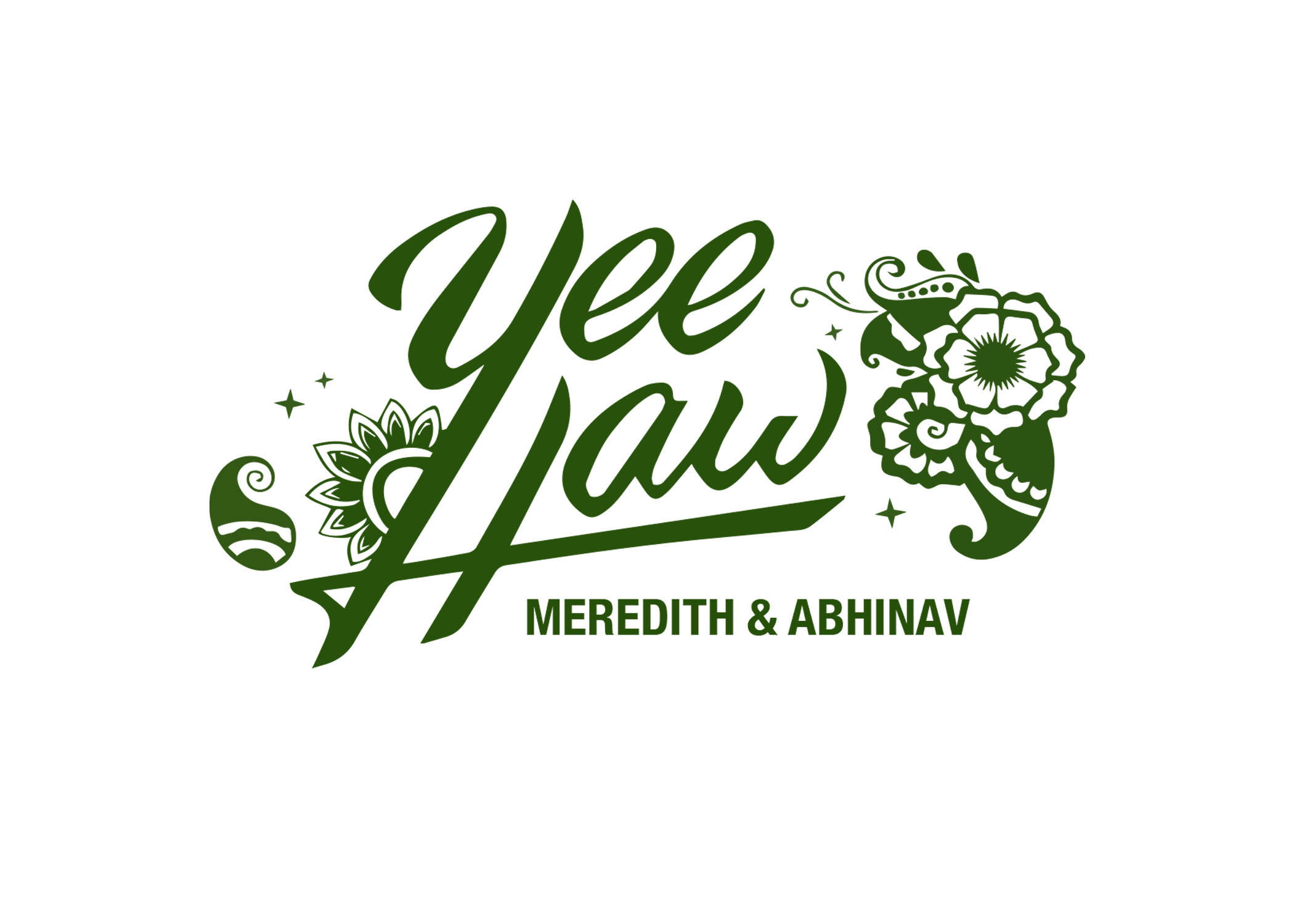 Designs for Meredith and Abhinhav