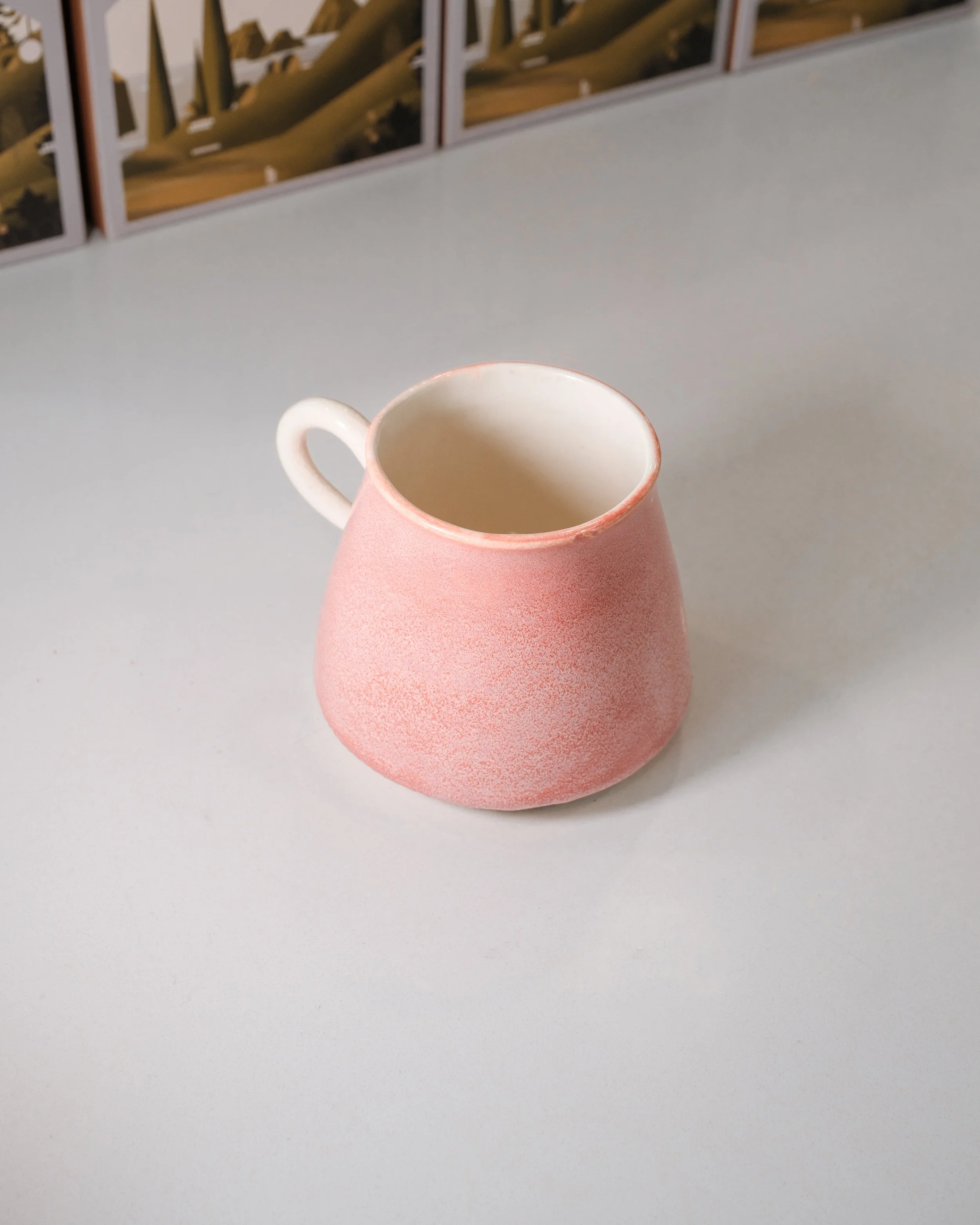 Pink Cameo Handle