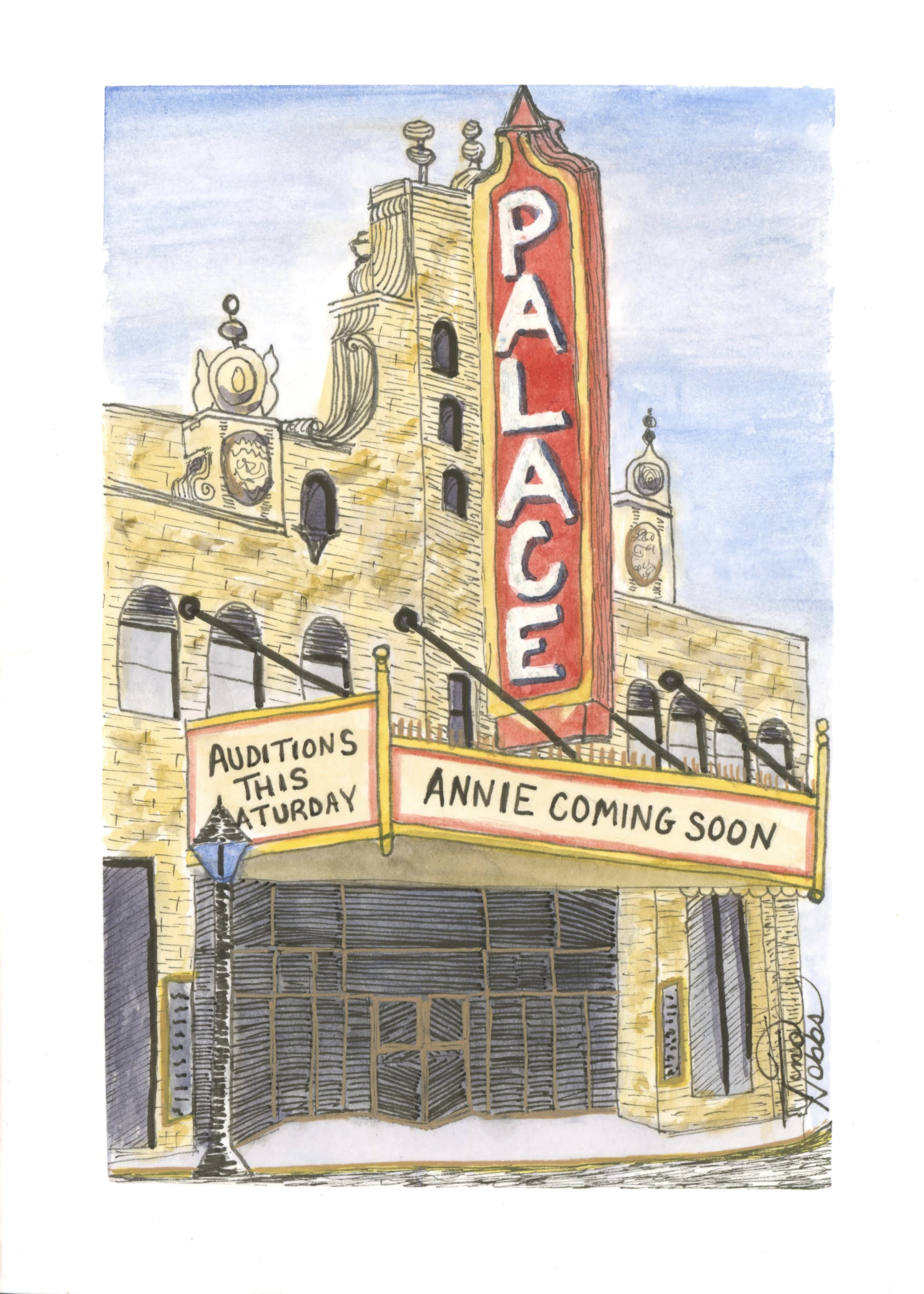 "The Palace Theater, Marion, Ohio"