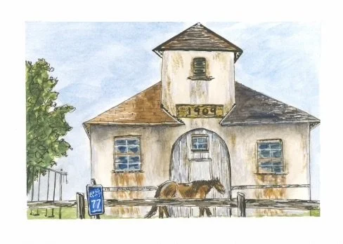 "1909 Amish Schoolhouse"