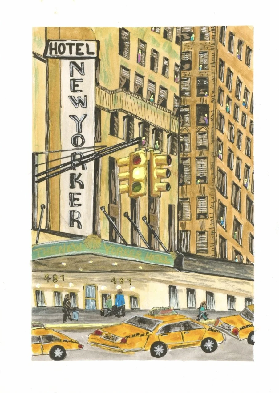 "Historic New Yorker Hotel, Manhattan"