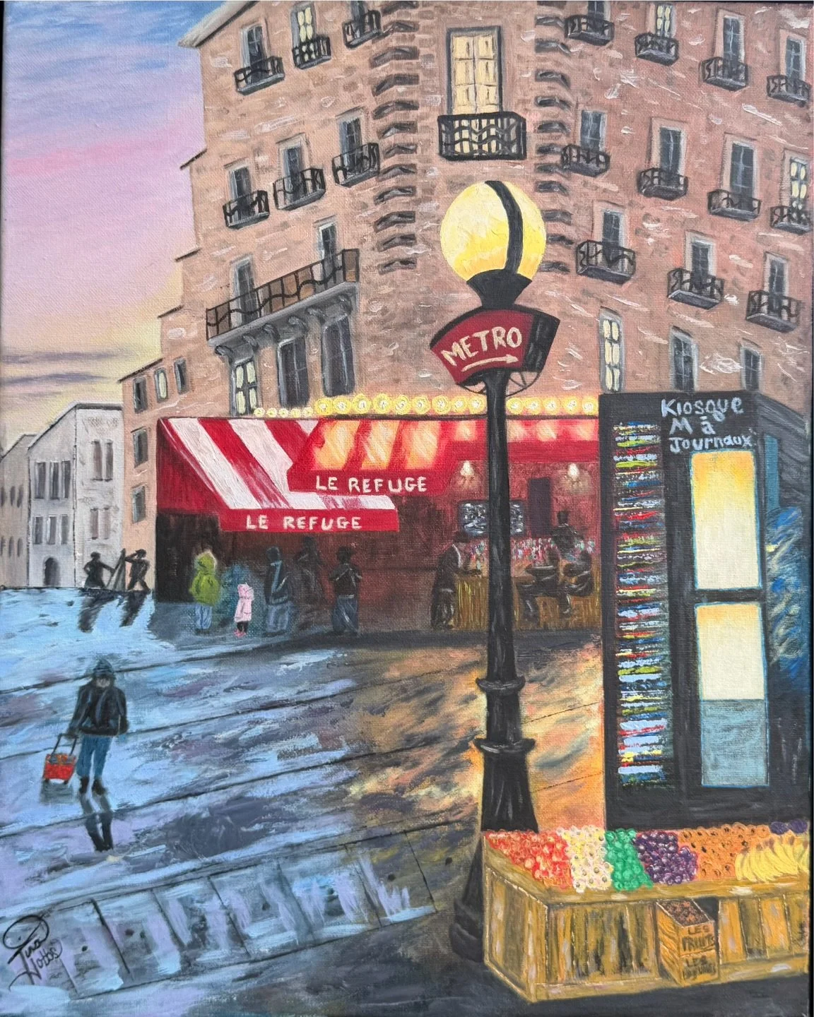 "A Chilly Day in Paris
