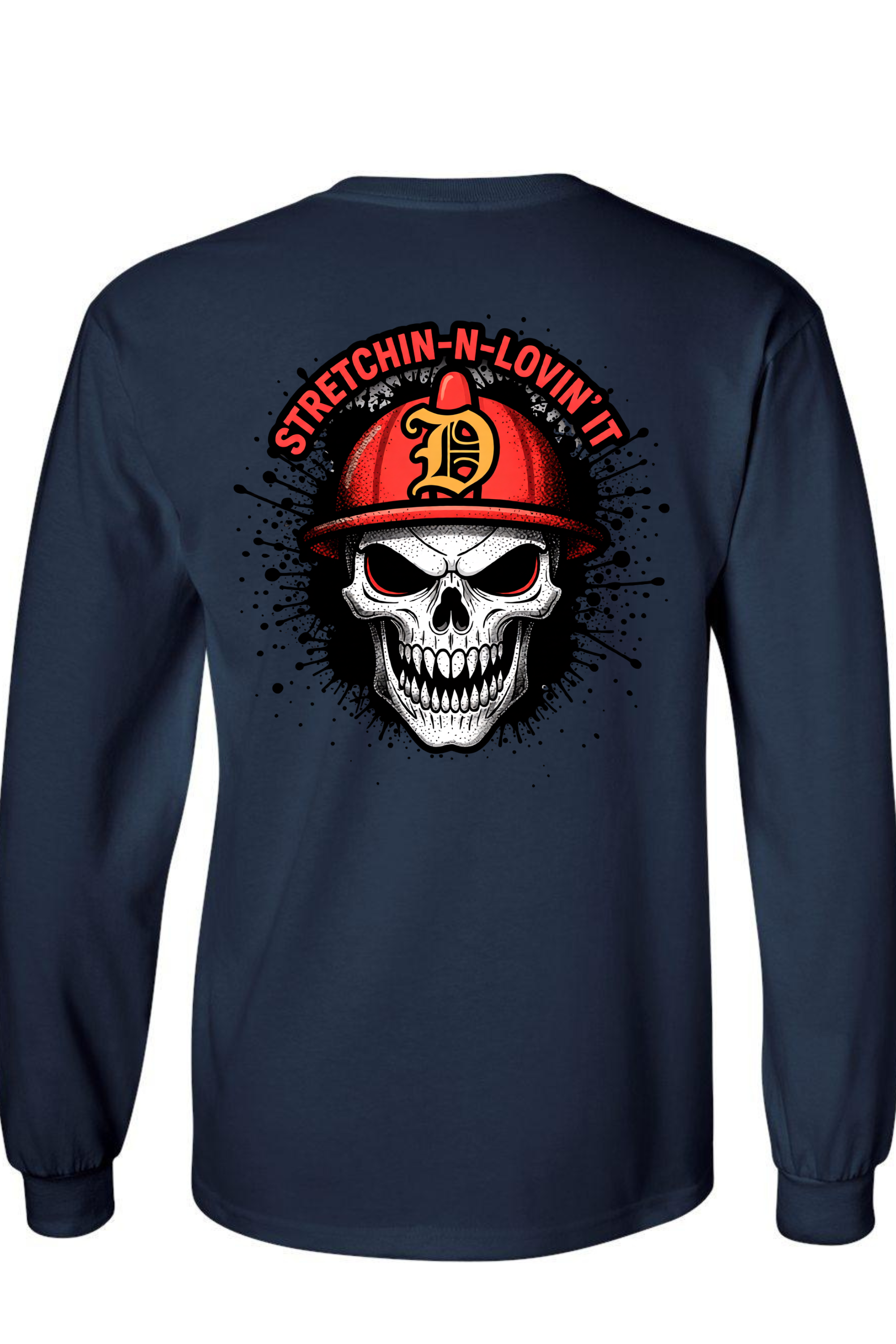 Long Sleeve Navy - Back.png