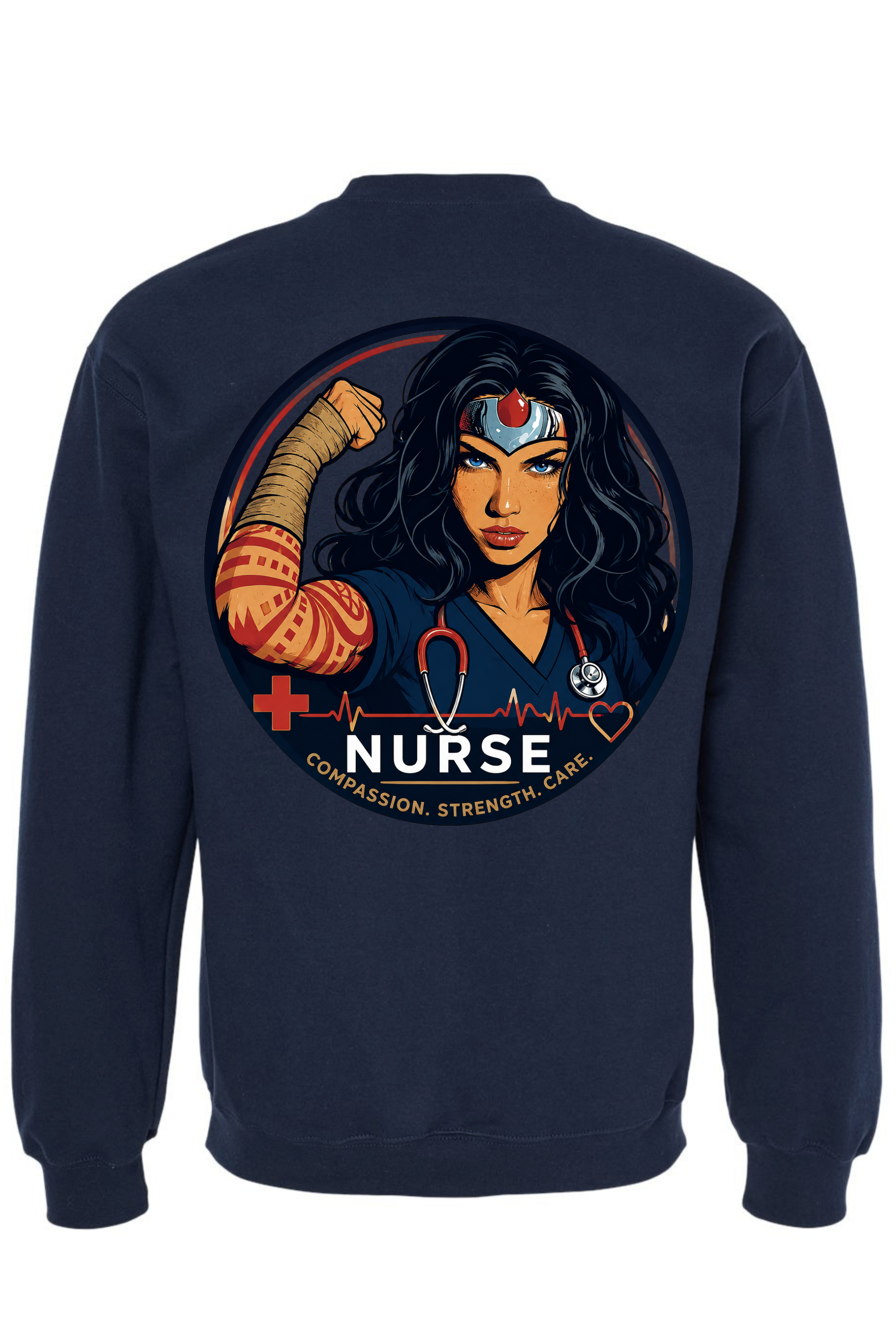 Crew Neck Navy - Back Original.png