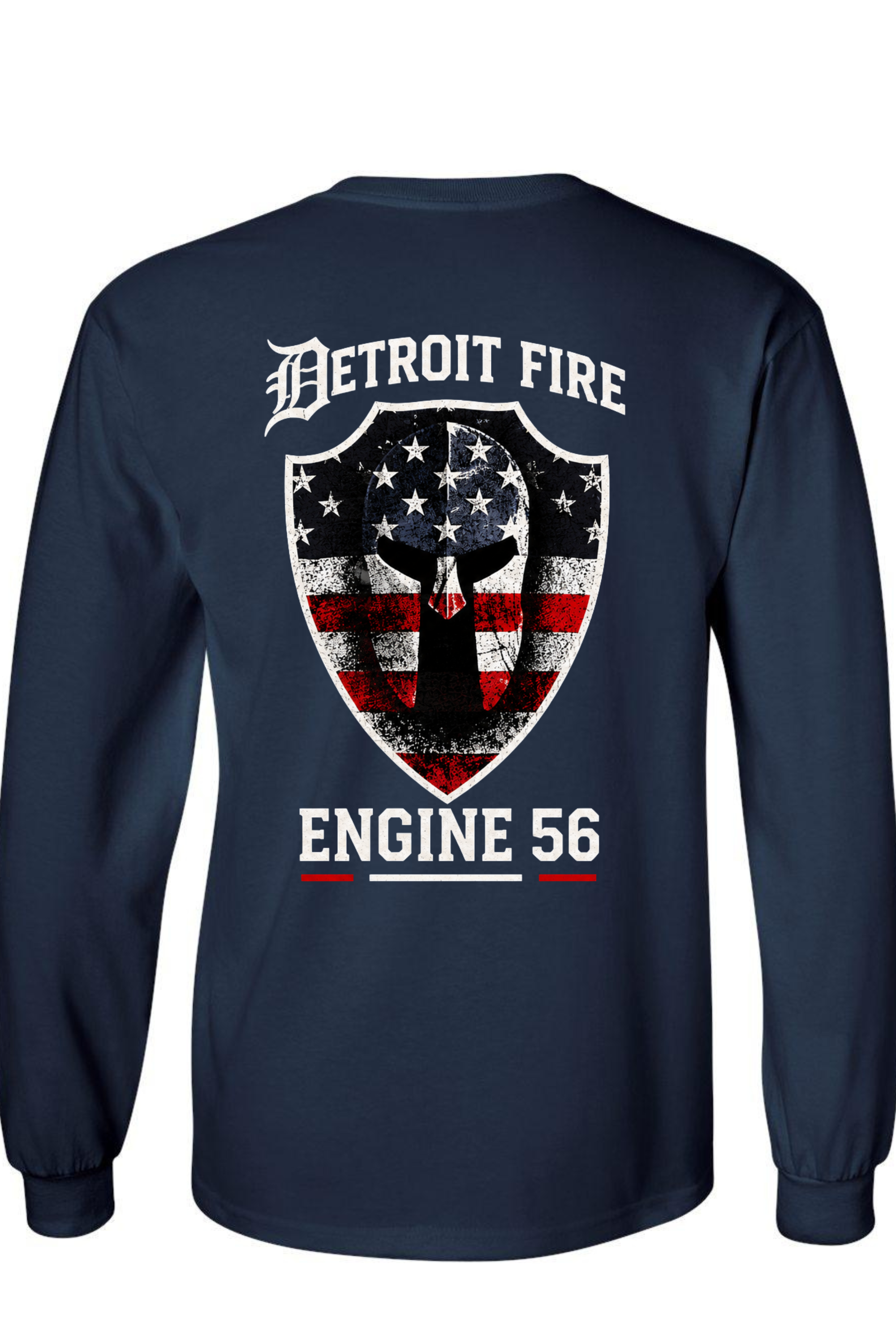 Long Sleeve Navy - Back.png