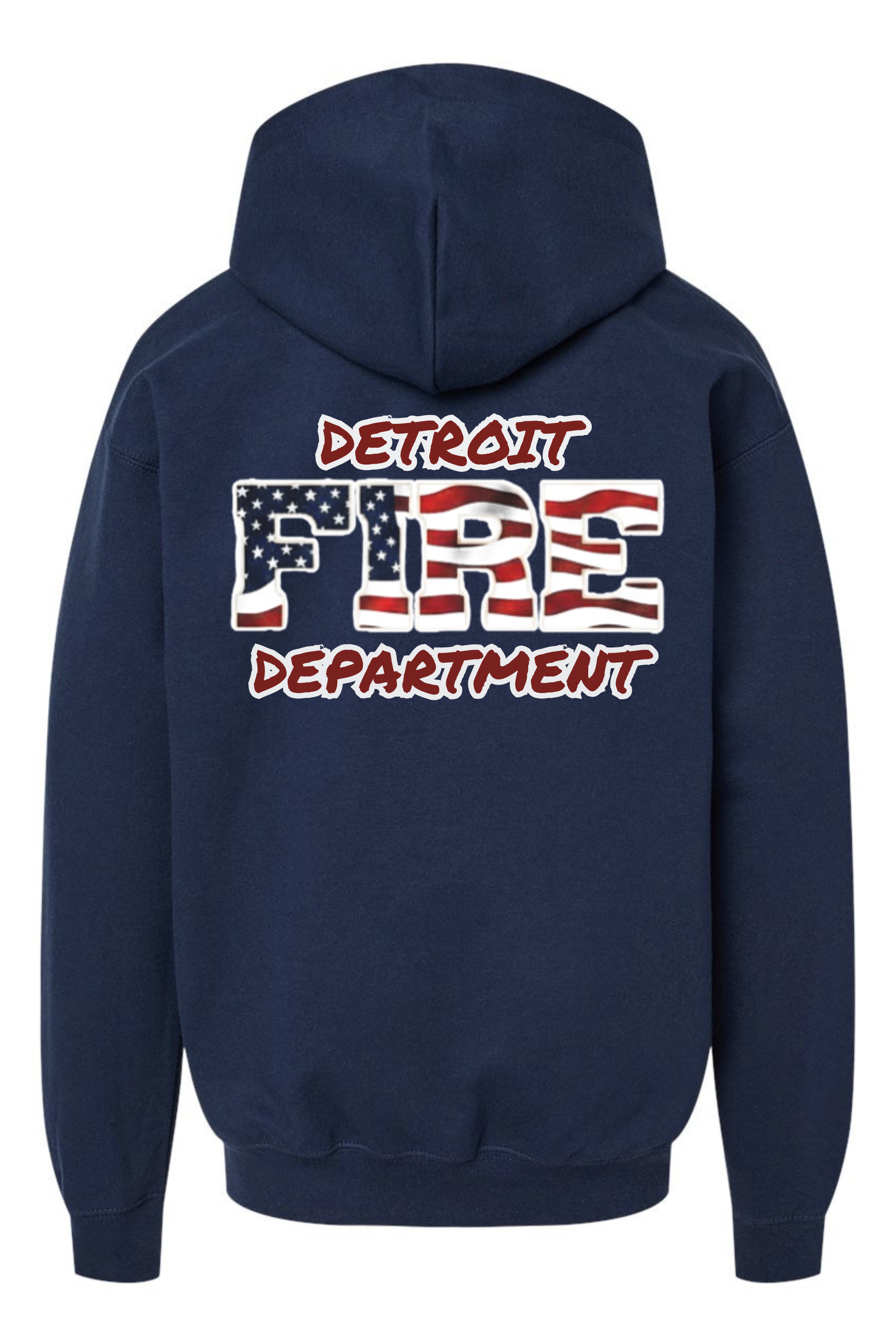 Hoodie Navy - Back.png