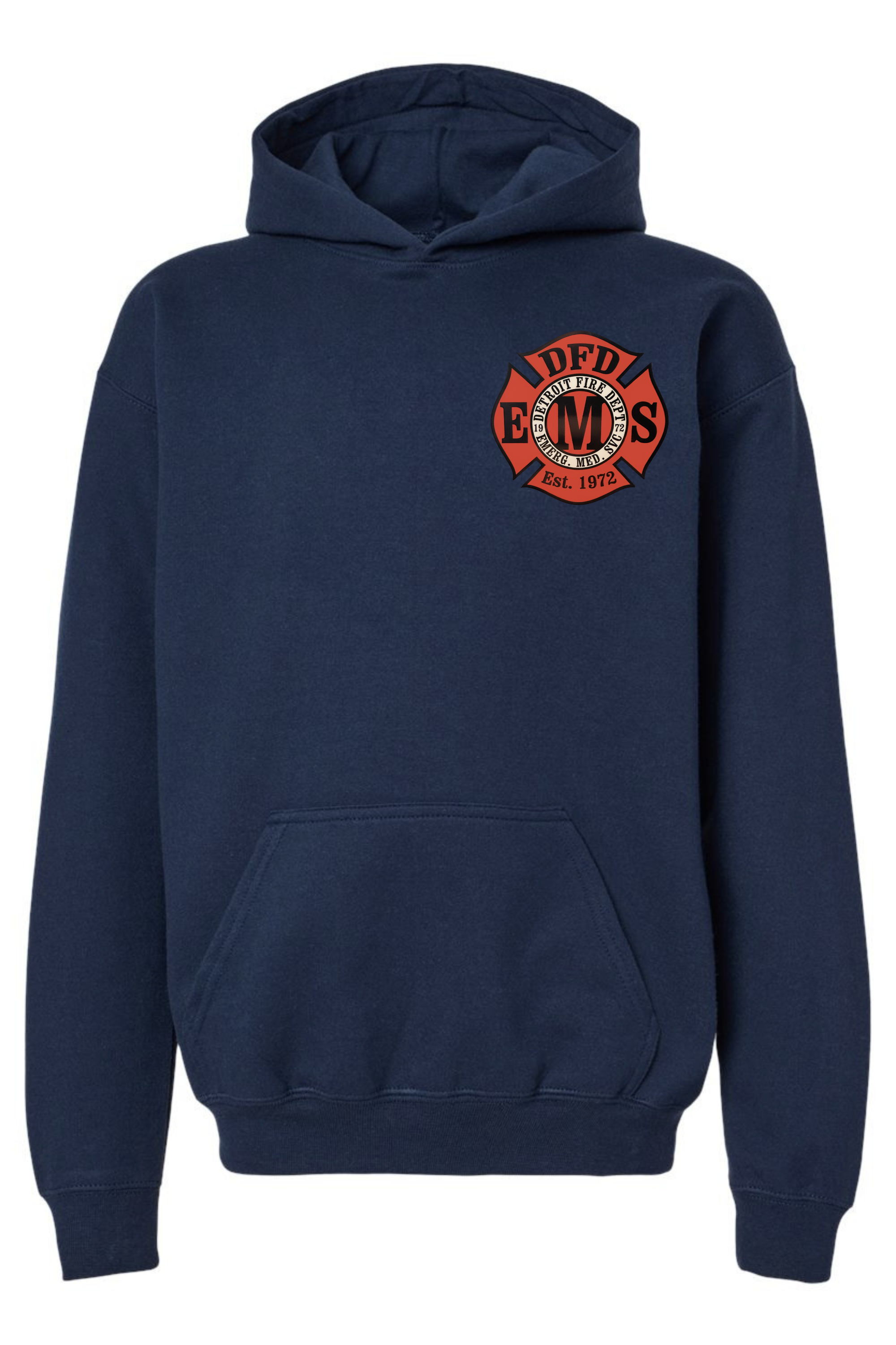 Hoodie Navy - Front.png