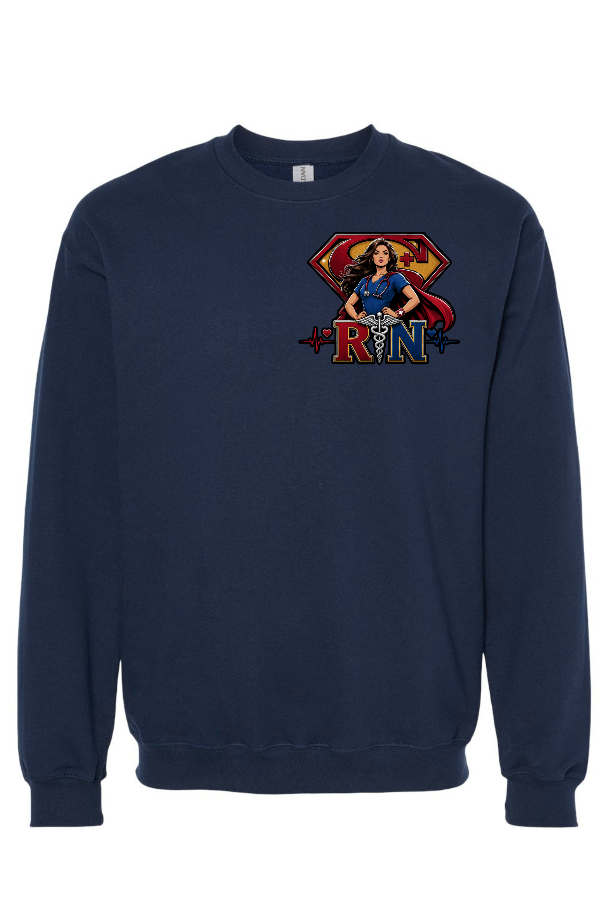 Crew Neck Navy - Front Original.png