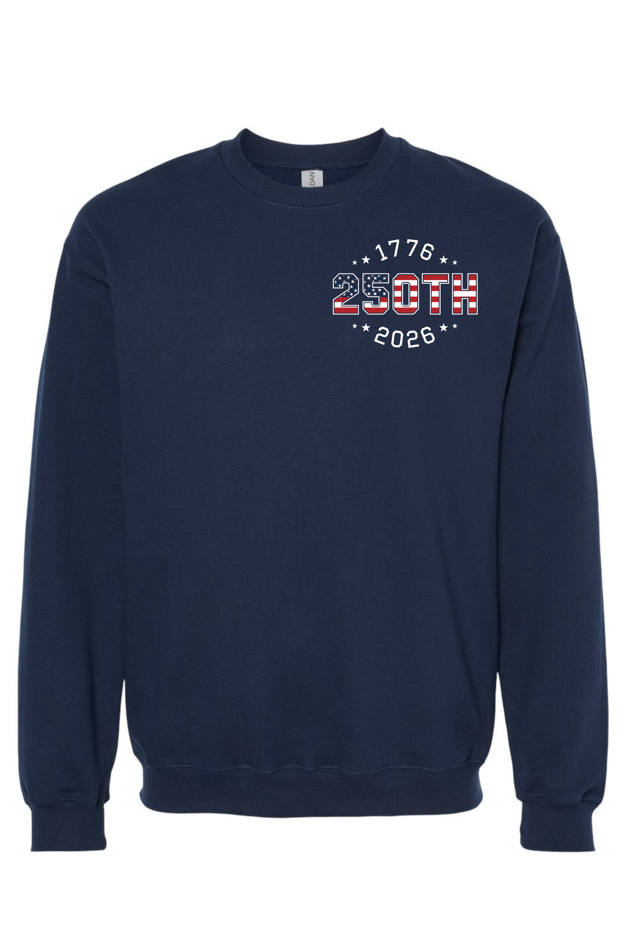 Crew Neck Navy - Front.png