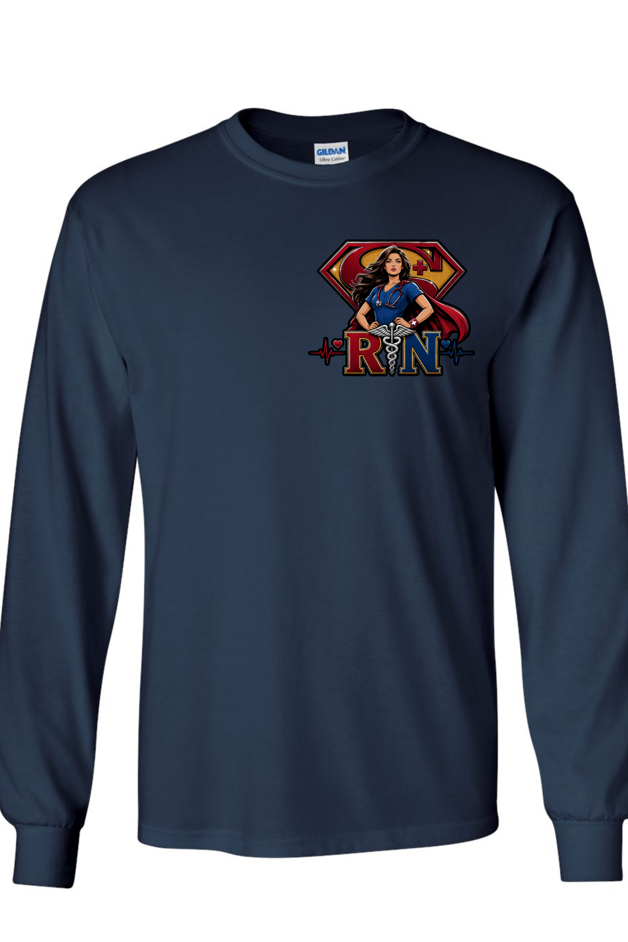 Long Sleeve Navy - Front Original.png