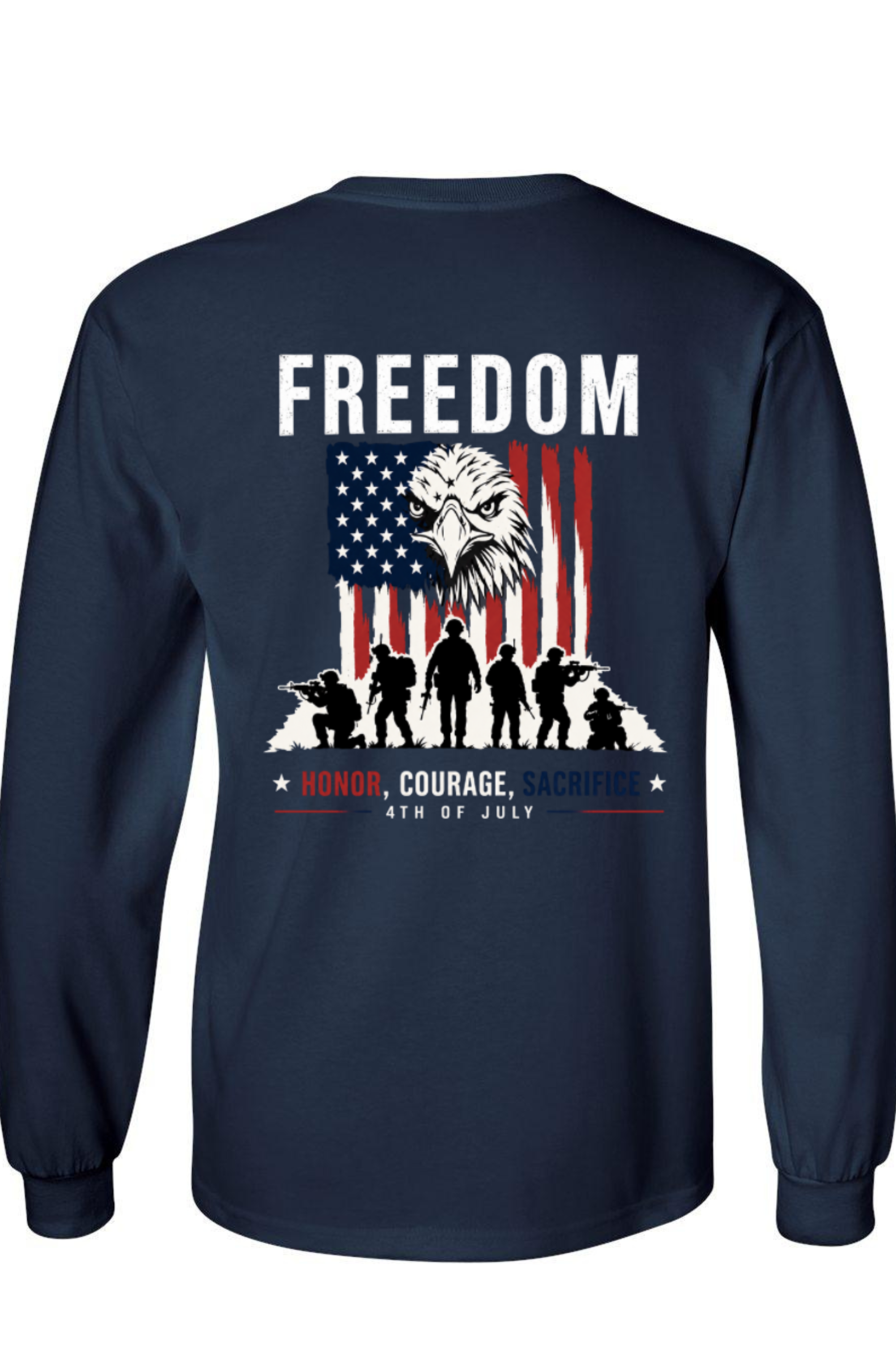 Long Sleeve Navy - Back.png