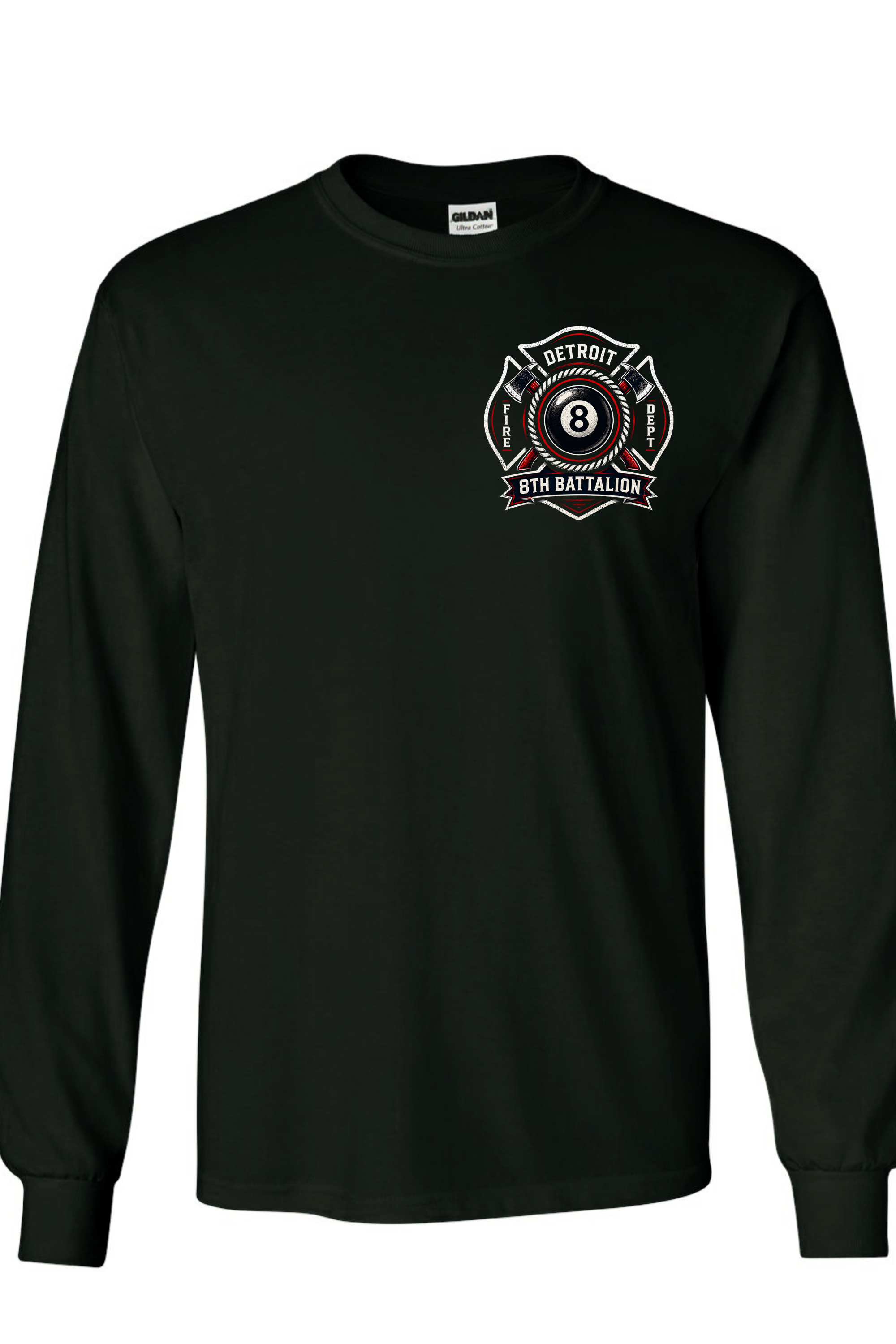 Long Sleeve Black - Front.png