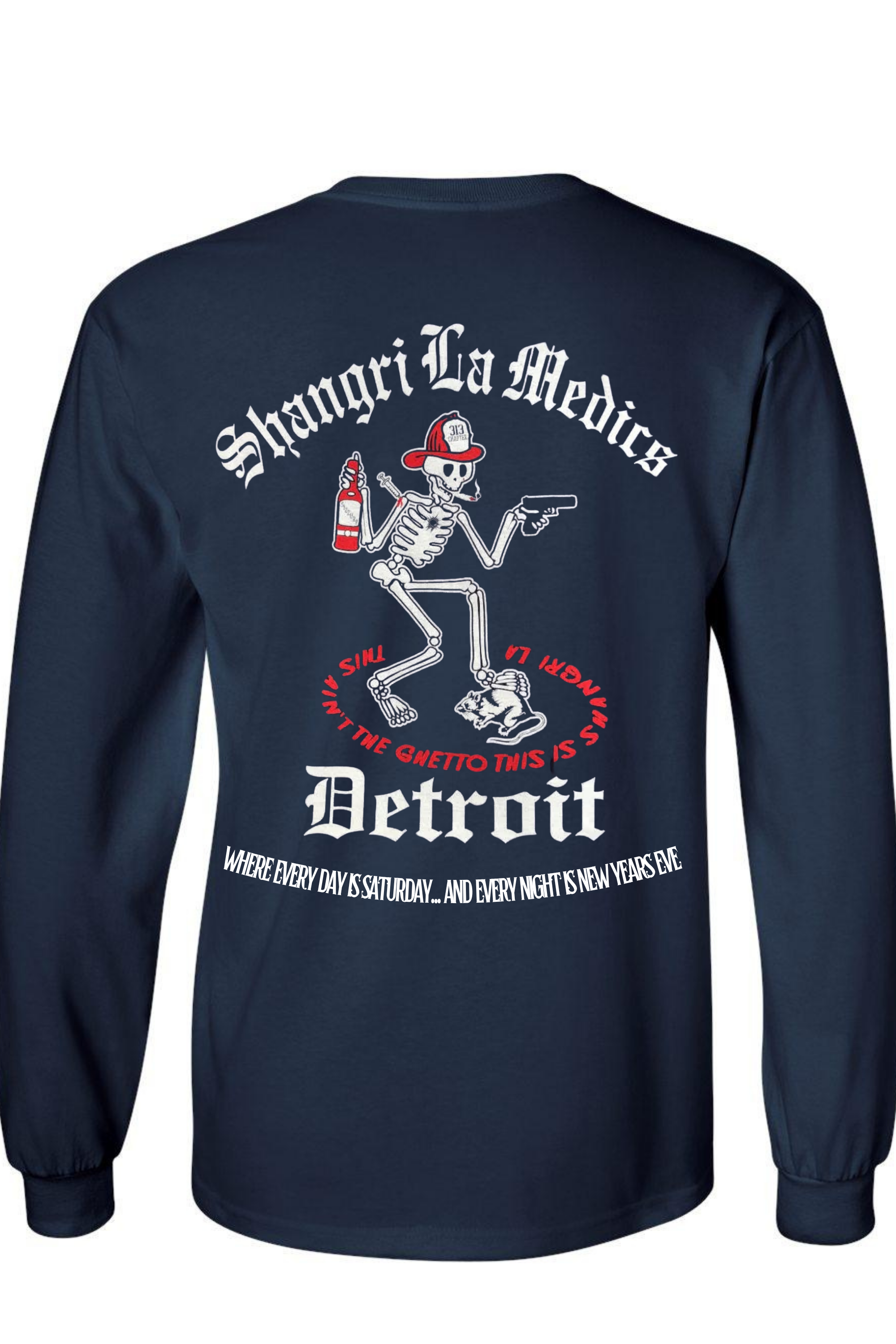 Long Sleeve Navy - Back.png
