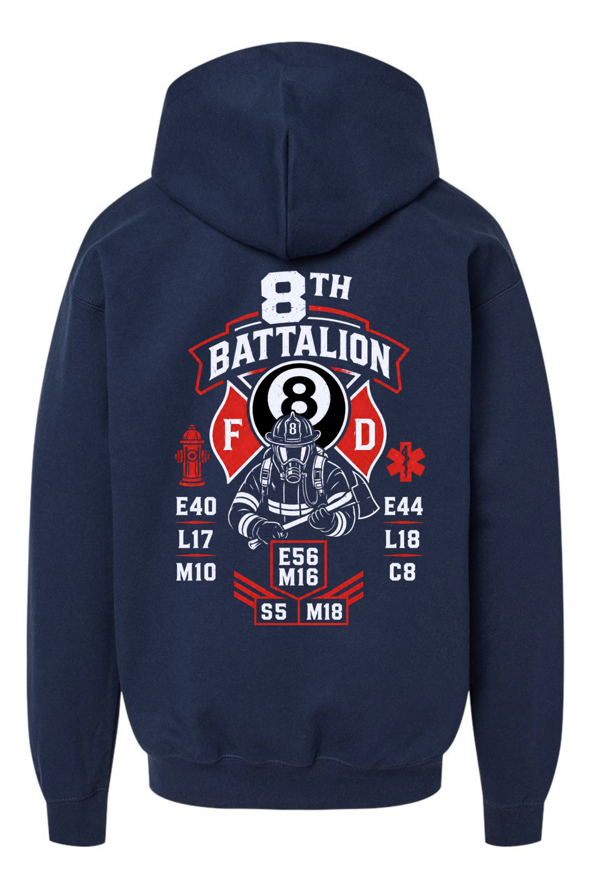 Hoodie Navy - Back.png