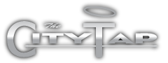 Logo for The City Tap with stylized text