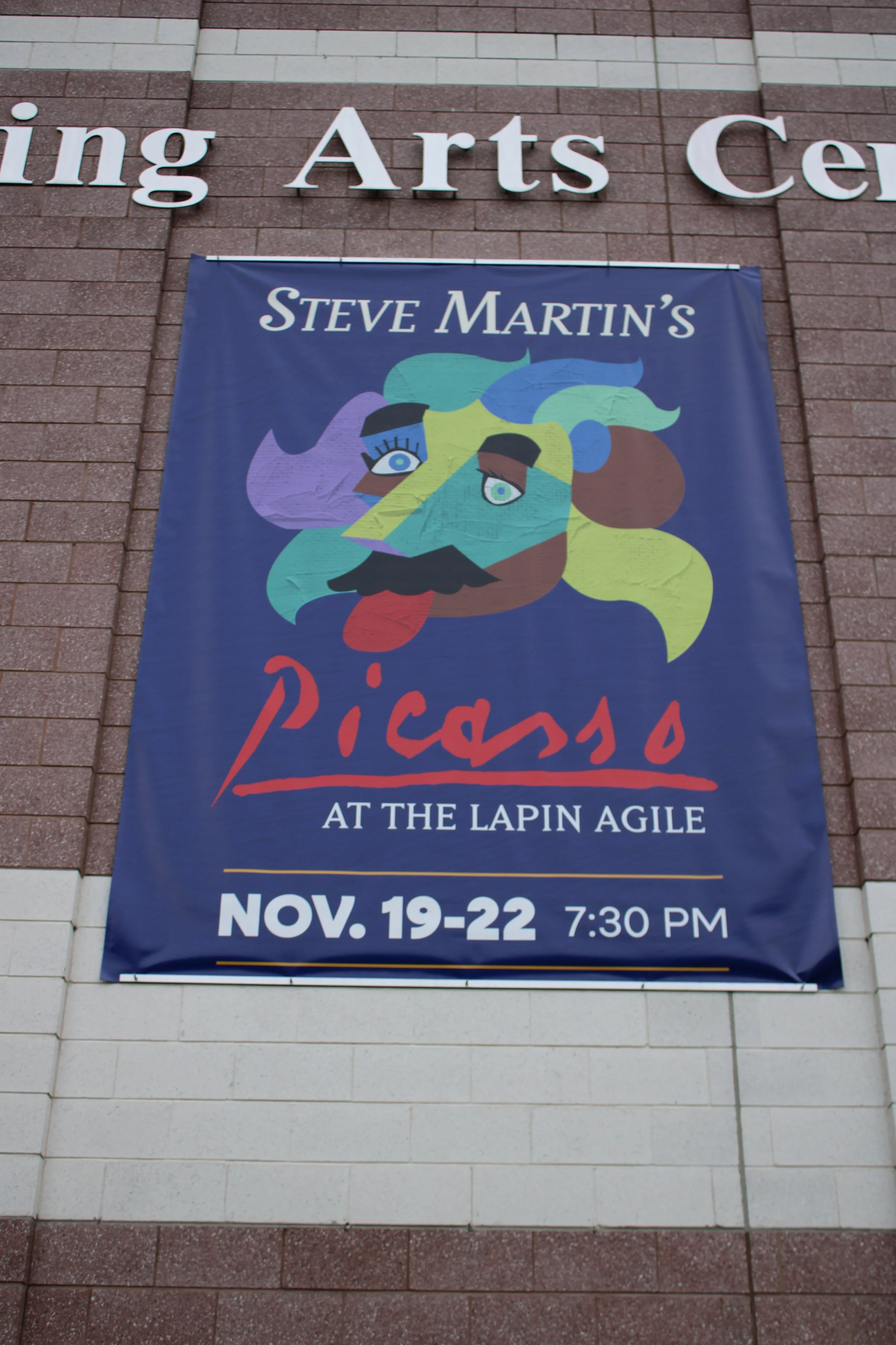 Picasso at the Lapin Agile Poster