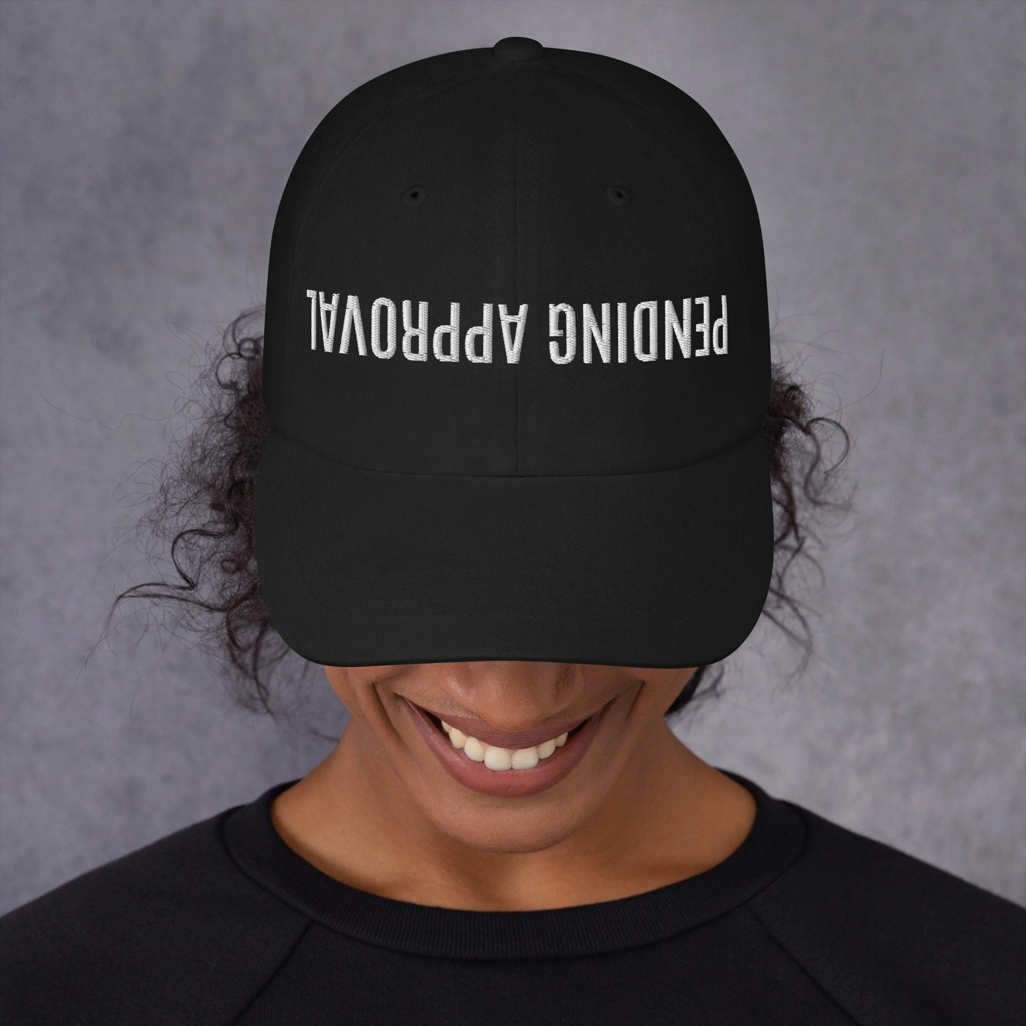 Accounting Apparel Embroidered Upside Down 