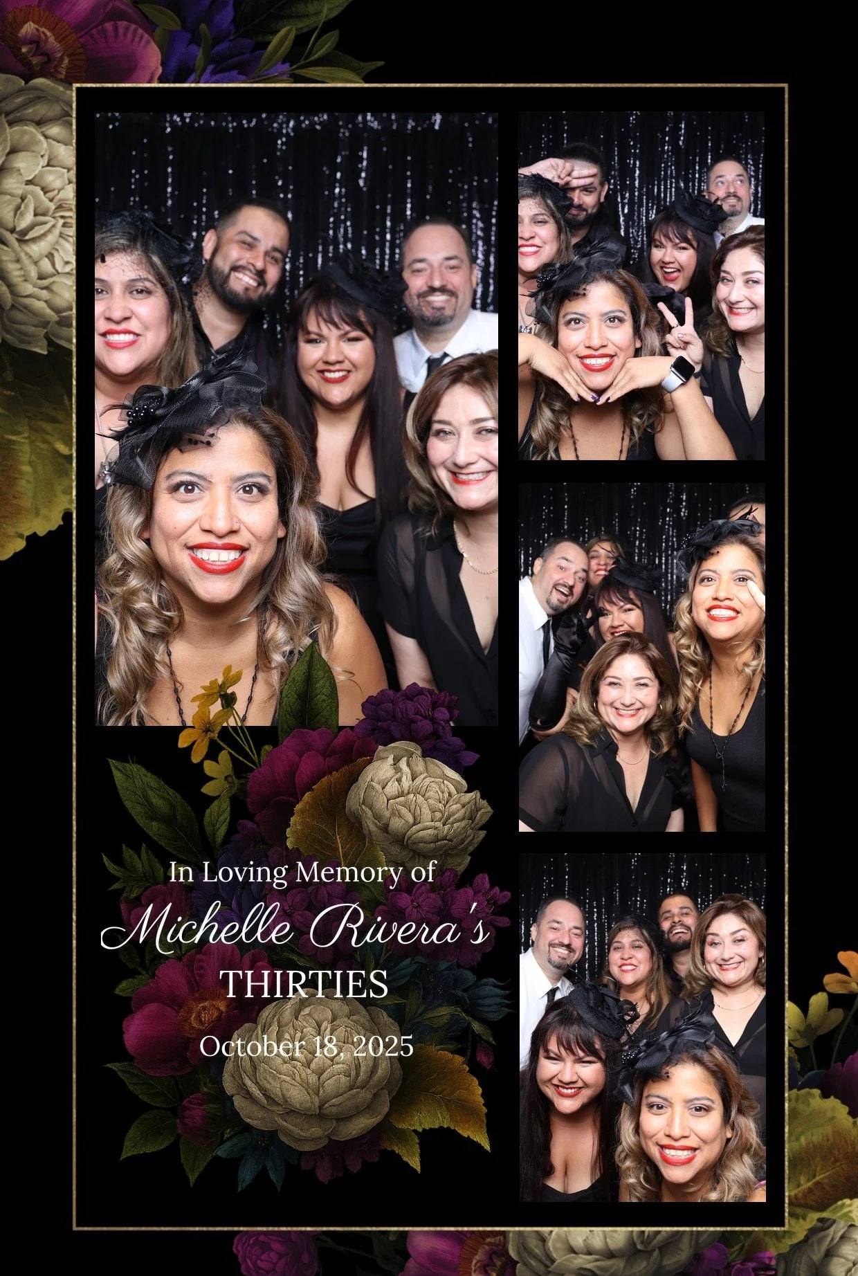 Testimonial photo from Michelle in the Beyond the Booth photo booth