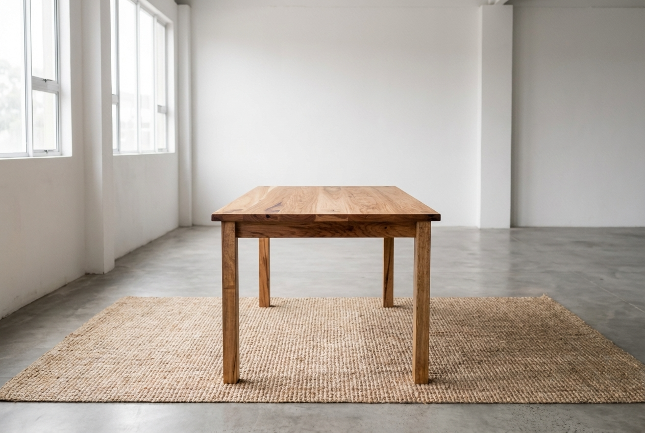 custom hickory dining table