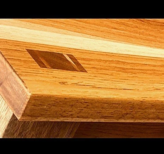 finished hickory table top