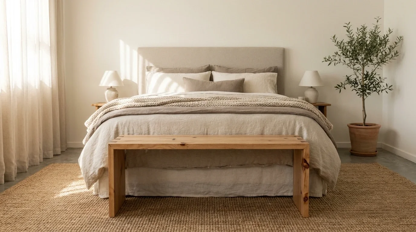 custom reclaimed pine seating bench